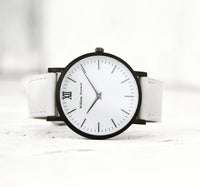 William Strouch Watch - CLASSIC WHITE