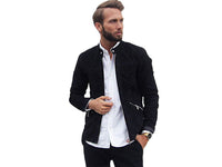 SUEDE JACKET BLACK
