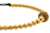 Atolyestone Bracelet - 18K YELLOW GOLD DIAMONDS BALL