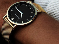 William Strouch Watch - CLASSIC GOLD + LEATHER STRAP