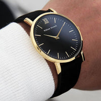 William Strouch Watch - CLASSIC GOLDEN BLACK