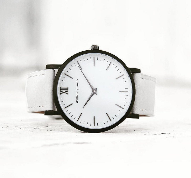 William Strouch Watch - CLASSIC WHITE