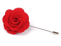 Lapel Pin - Lapel Flower Red