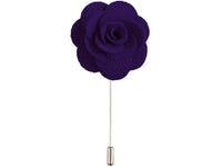 Lapel Pin - Lapel Flower Violet