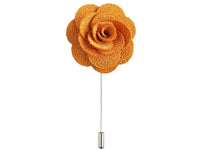 Lapel Pin - Lapel Flower Yellow