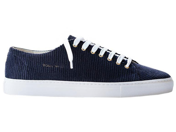 Shoes - NAVY CORDUROY SNEAKERS