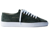Shoes - OLIVE CORDUROY SNEAKERS