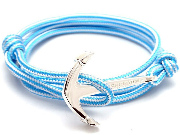 virginstone Bracelet - Anchor Bracelet Turquoise / Silver