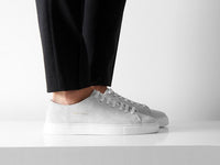 William Strouch Shoes - WHITE CLASSIC SNEAKER SKO