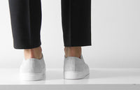 William Strouch Shoes - WHITE CLASSIC SNEAKER